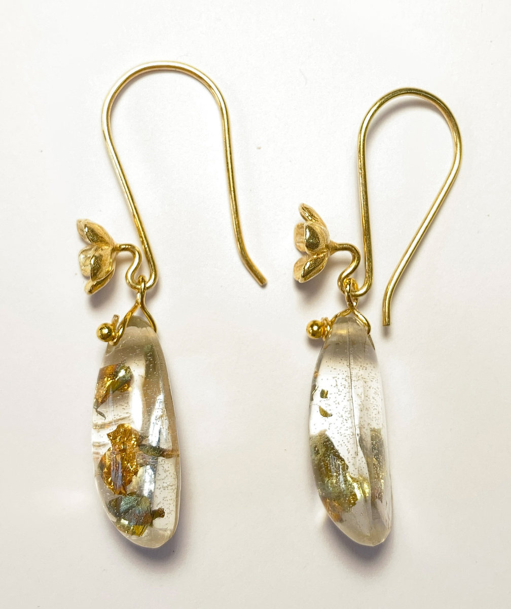 Floral Raindrops earrings