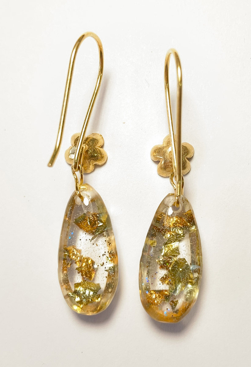 Floral Raindrops earrings