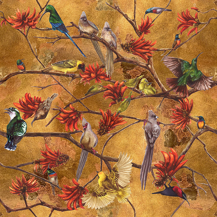Coral Tree Table Cloth