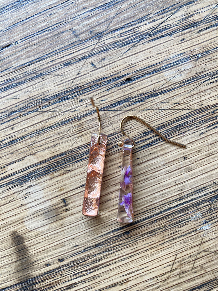 Narrow Fynbos earrings