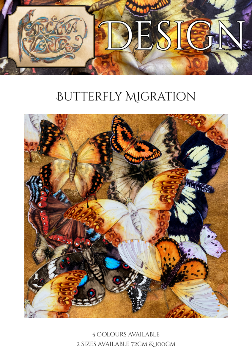 Place-Mats Set - Butterfly Migration