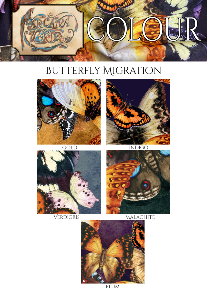 Place-Mats Set - Butterfly Migration
